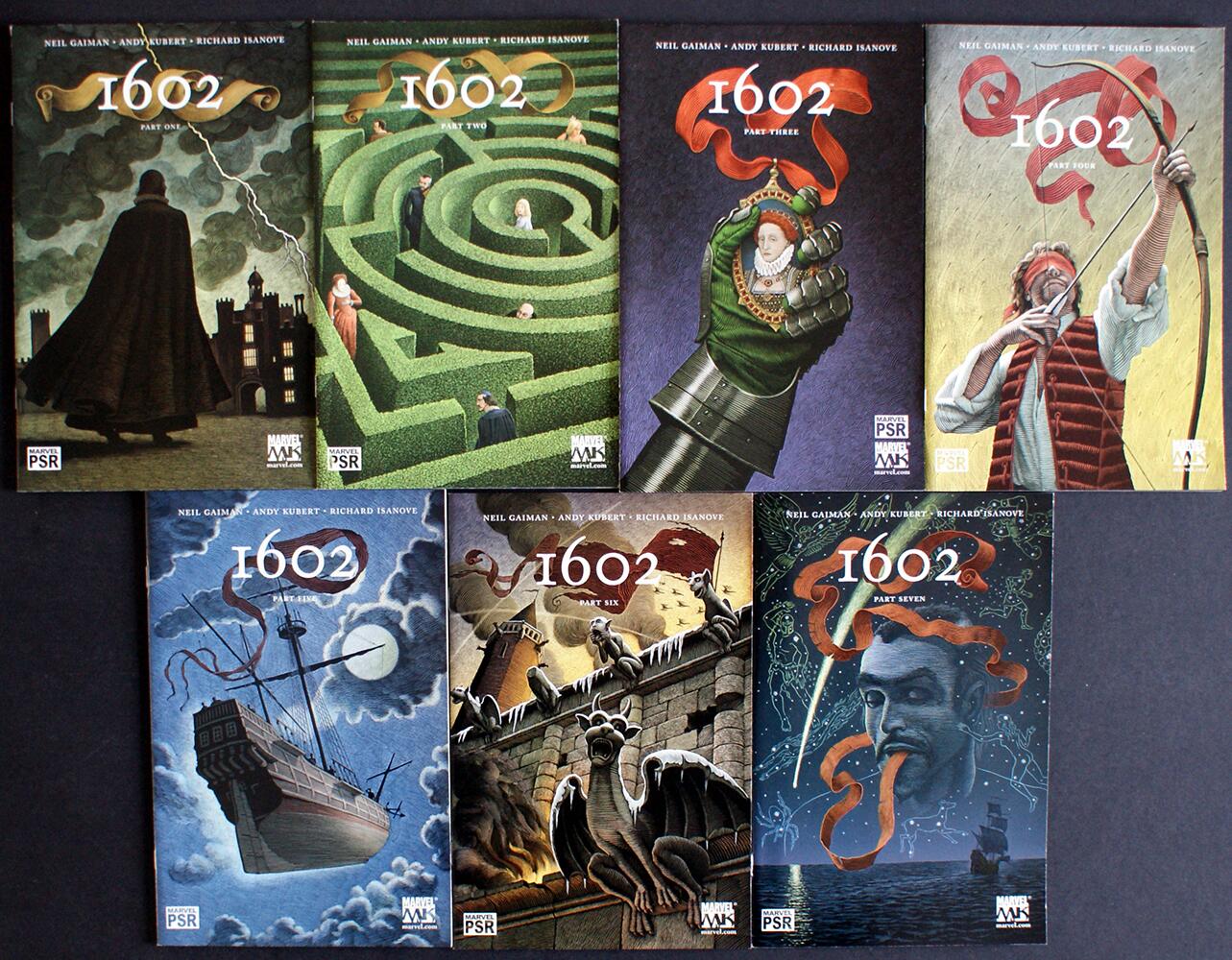 Marvel 1602: Issues #1 - #7 by Neil Gaiman