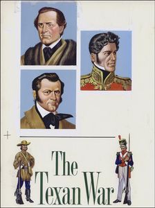 The Texan War art by Ron Embleton