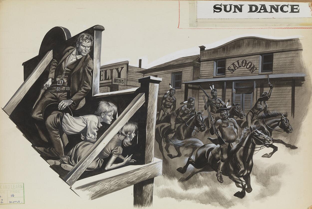 Sundance art by Ron Embleton