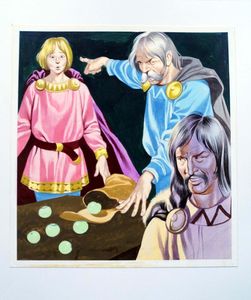 Magic Apples - Bad Apples art by Ron Embleton