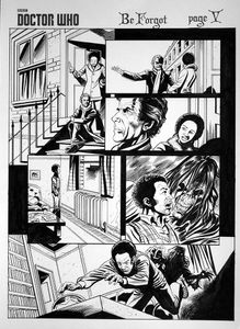 Doctor Who: Be Forgot, page 5 art by Mike Collins and David Roach