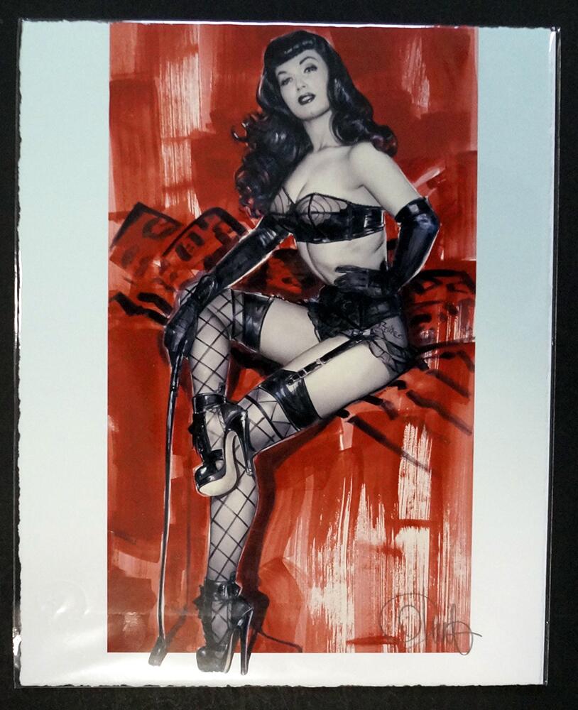 Bettie Page: Movie Poster II art by Olivia (de Berardinis)