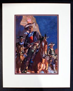 The Whispering Range art by Derek Eyles