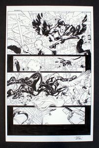 Black Cat art by Terry Dodson and Rachel Dodson