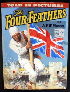 The Four Feathers art by Septimus Scott