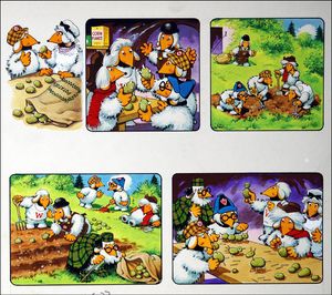 The Wombles - Golden Wonder art by Jesus Blasco