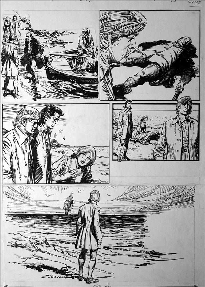 Last page of story art by Jesus Blasco
