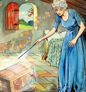 The Donkey Skin: Magic Wand art by Jesus Blasco
