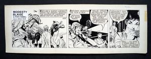 Modesty Blaise Daily Strip #5701 art by Neville Colvin