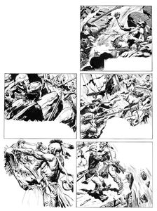 The Last of the Mohicans 2 art by Cecil Doughty
