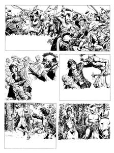 The Last of the Mohicans 13 art by Cecil Doughty