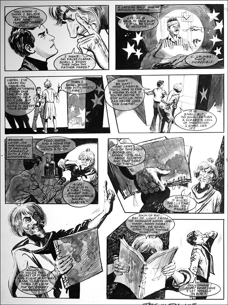 2nd page of story art by Gerry Embleton
