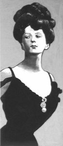 Camille Clifford art by Richard Hook