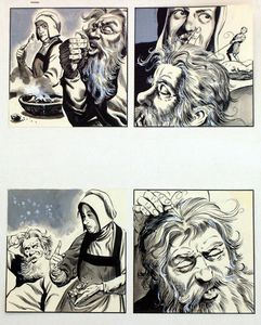 The Story of Lucky John 1 art by Gerry Embleton