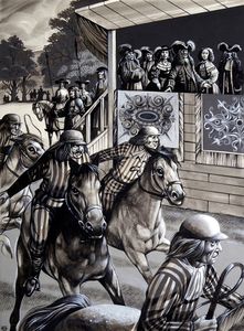 A Day at the Races art by Richard Hook