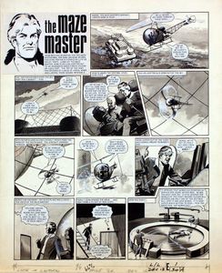 Maze Master 1 art by Bill Lacey
