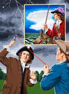 What did William Dampier and Benjamin Franklin have in Common? art by John Keay