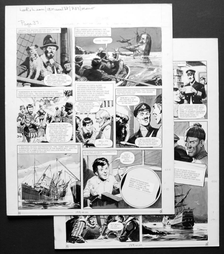 Second page art by Bill Lacey