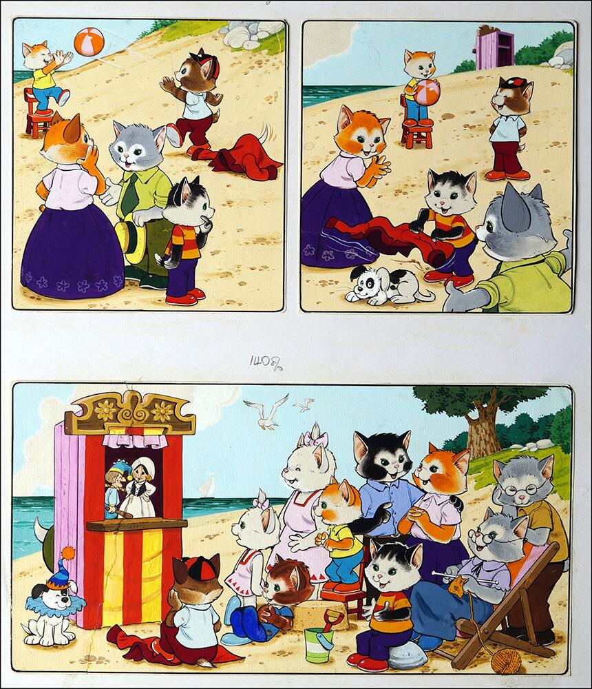 2nd page of story art by Gordon Hutchings
