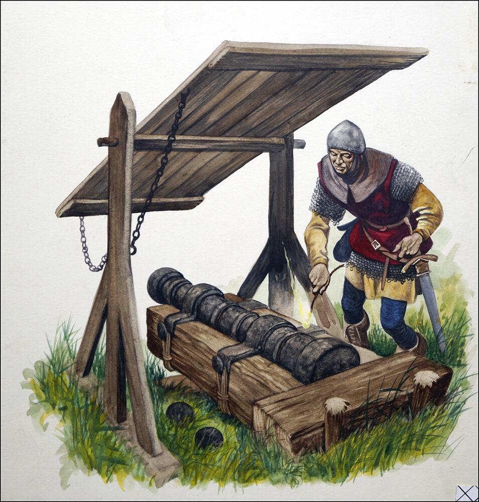 Early Cannon art by Peter Jackson