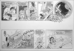 The Blunders: One Step Beyond art by Andy Lanning