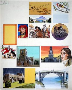 River Severn - Peninsula City art by Angus McBride