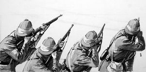 Massacre at Amritsar art by Angus McBride