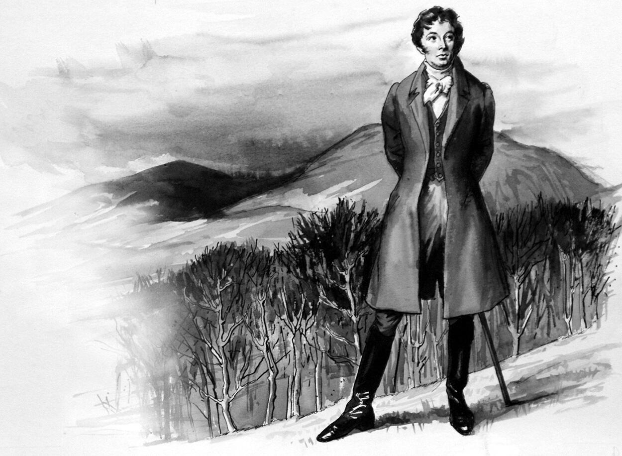 Robert Southey art by Ralph Bruce