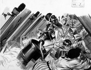 Shipwreck! The Foundering of the Royal George art by Angus McBride