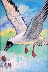 Katie Country Mouse Goes to London: The Sea Gull art by Philip Mendoza