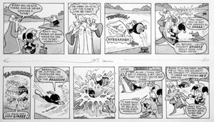 Alias the Jester: Fishing art by Arthur Ranson