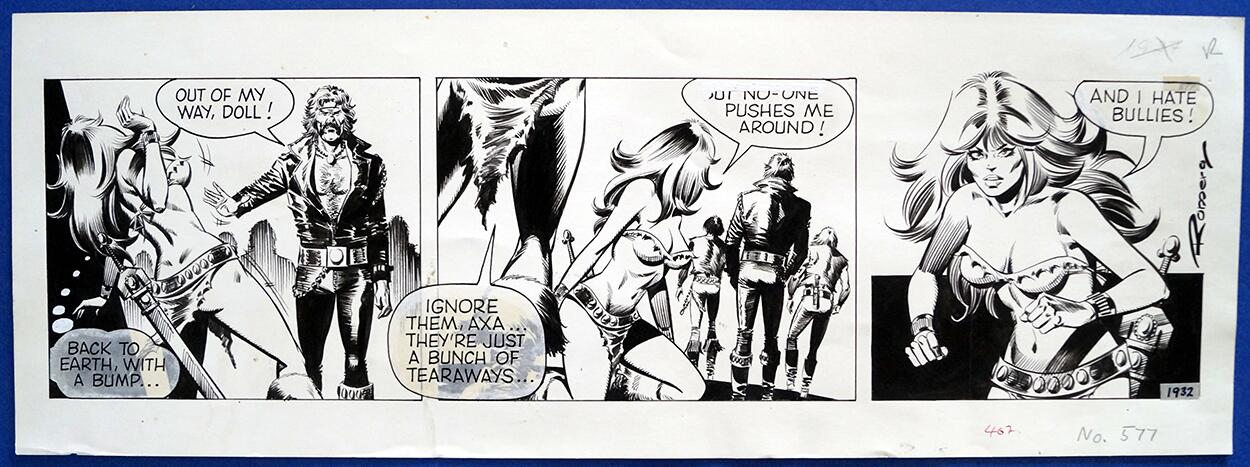 AXA Daily Strip #1932 art by Enric Badia Romero