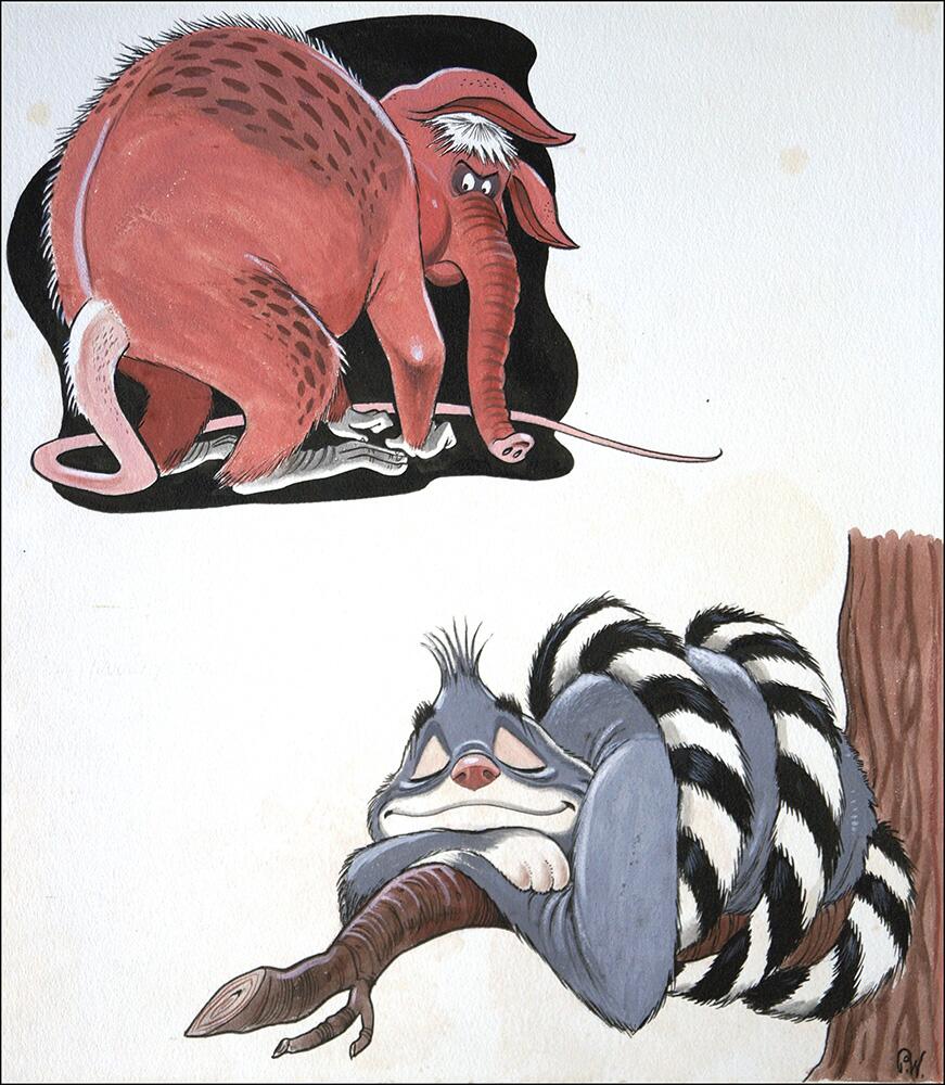 Imaginary Animals art by Peter Woolcock