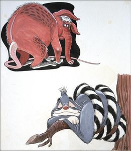 Imaginary Animals art by Peter Woolcock