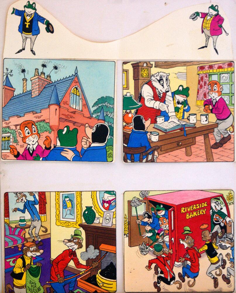 Mr Toad and the Thieving Chimney Sweeps art by Peter Woolcock