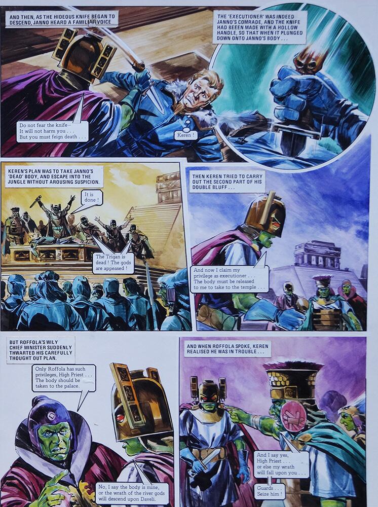 Right Hand Page art by Gerry Wood