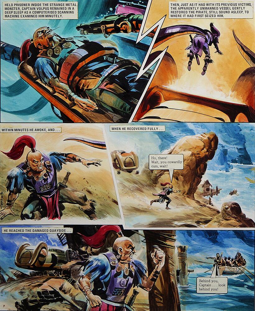 Left Hand Page art by Gerry Wood