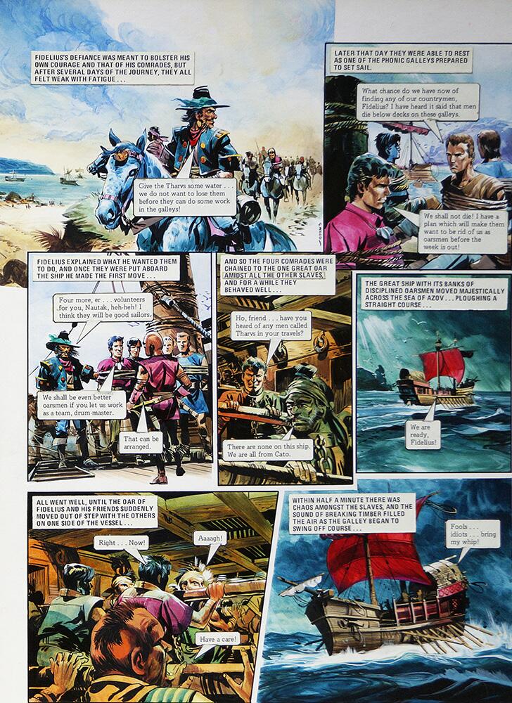 Right Hand Page art by Gerry Wood