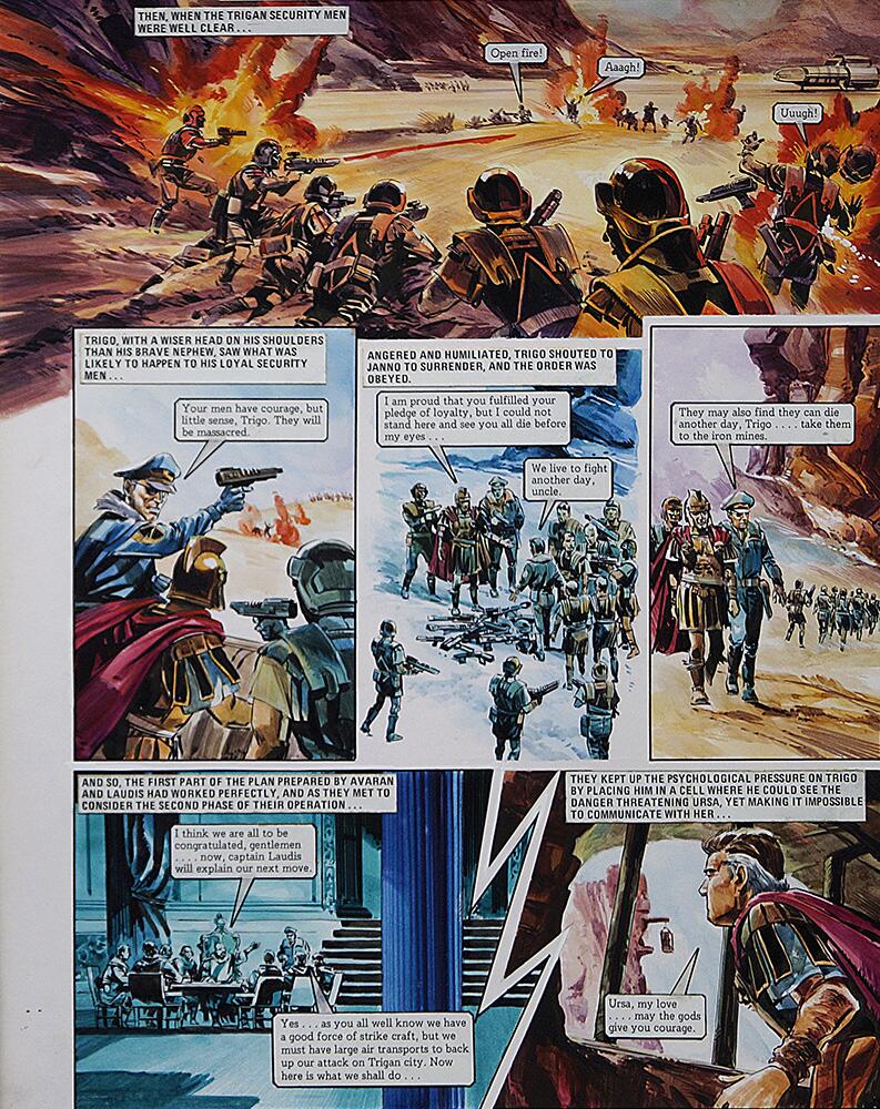 Right Hand Page art by Gerry Wood