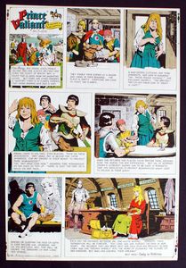 Prince Valiant: Printer's Proof #1784 art by Hal Foster