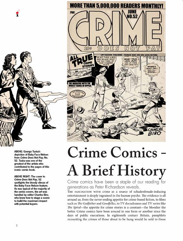 Crime Comics (illustrators Special #9) by Javier Meson, Tony Fabro, Peter Richardson