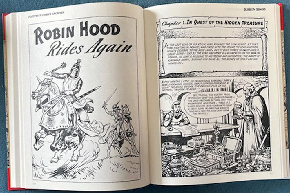 Fleetway Comics Archives: ROBIN HOOD by Norman Wright (introduction)