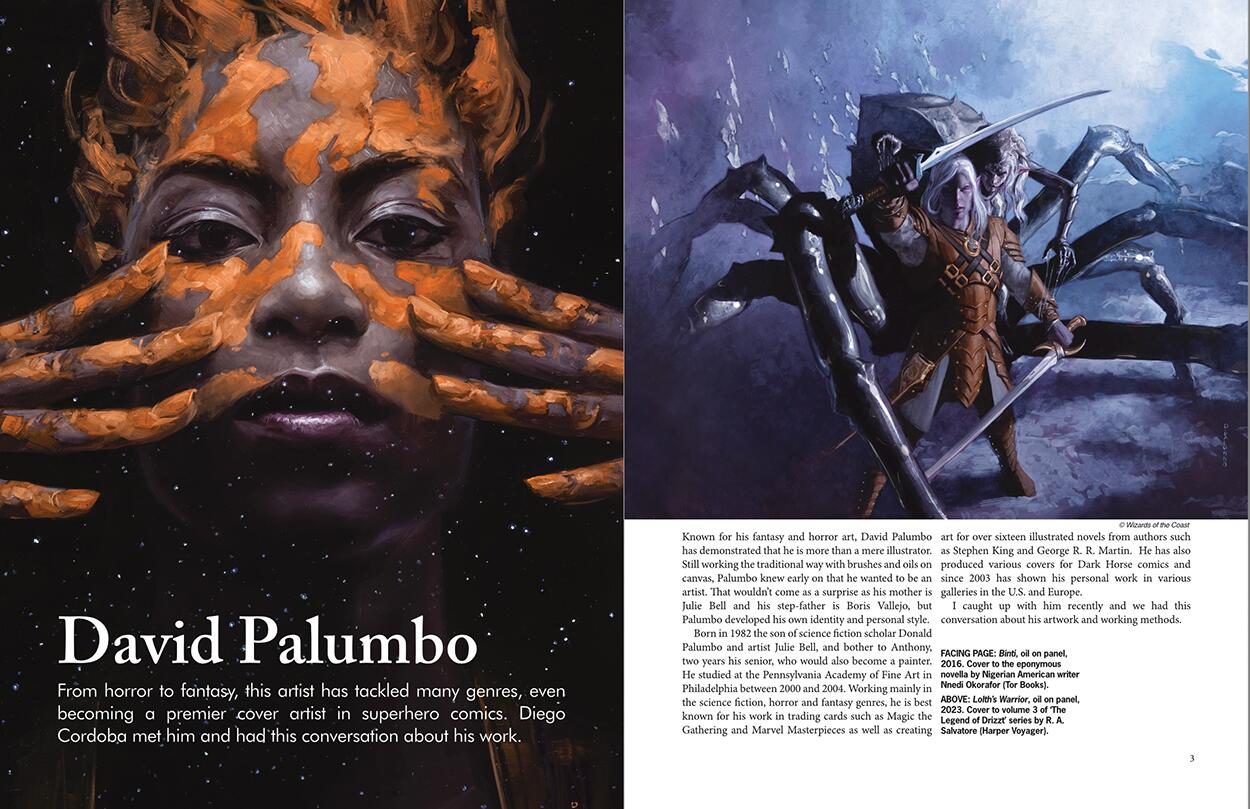 David Palumbo, illustrators issue 50 ONLINE EDITION