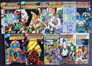 Crisis On Infinite Earths: Issues #1 - #11 by Marv Wolfman