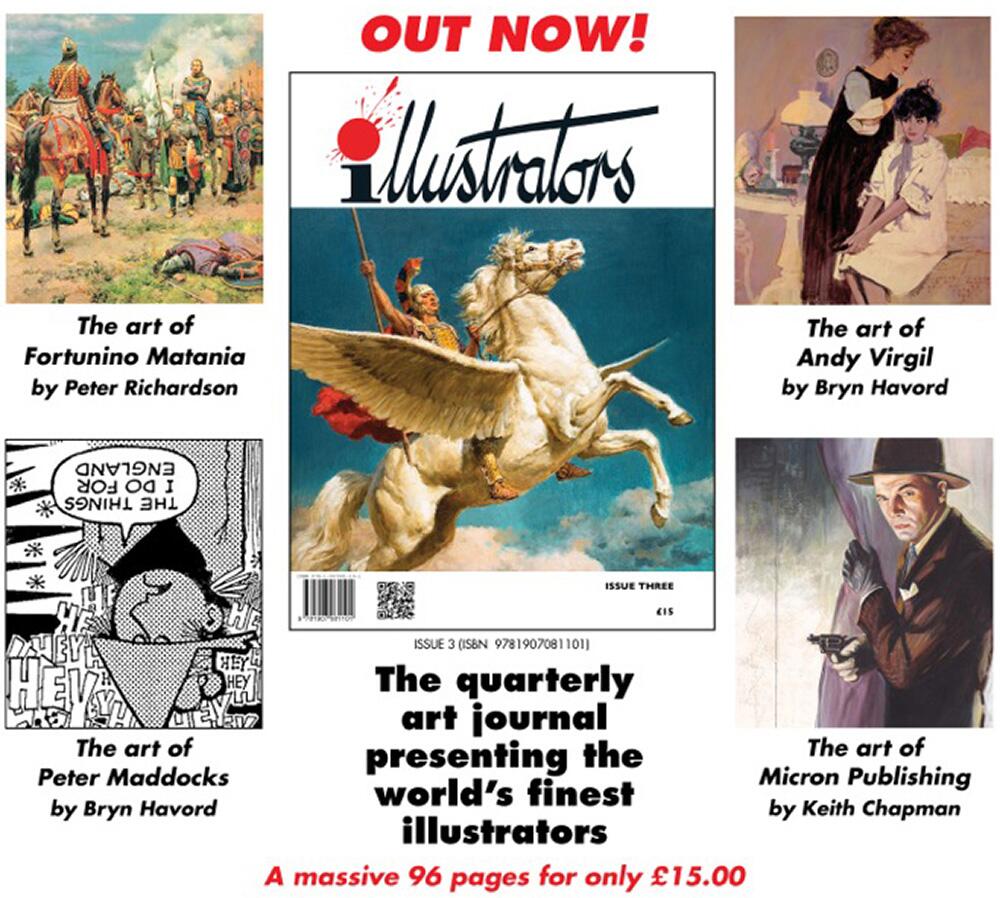 features include …, illustrators issue 3