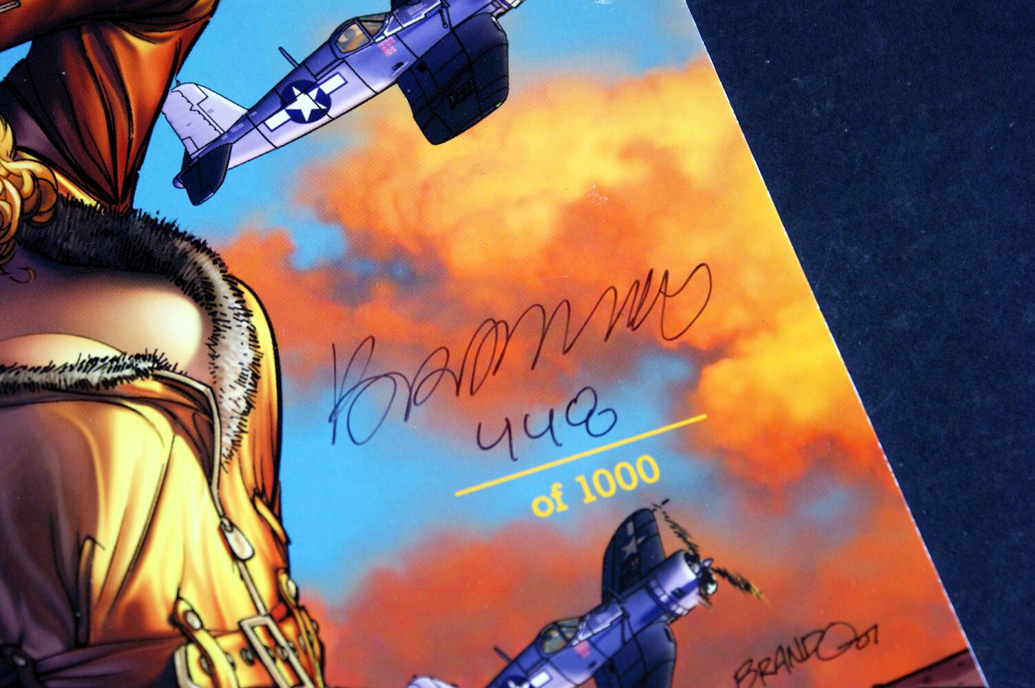 Signature and Numbered copy, Brandon Peterson's Flights of Fantasy #3