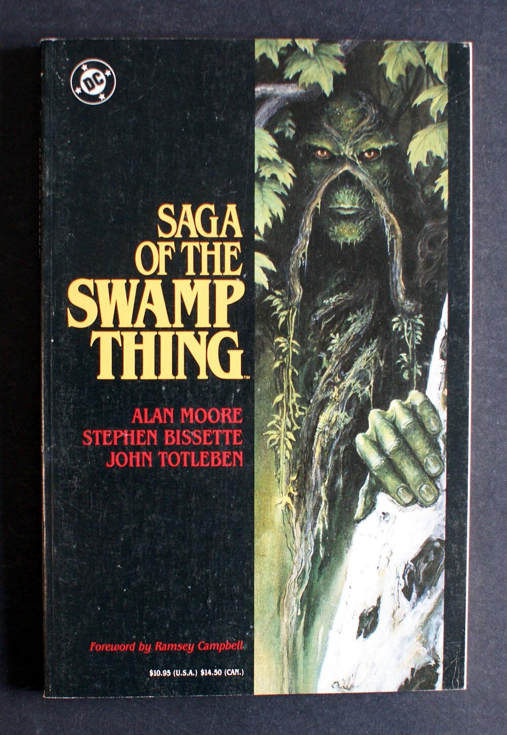 Saga Of The Swamp Thing by Alan Moore, Ramsey Campbell
