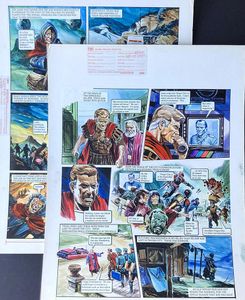 The Trigan Empire: Eclipse of The Twin Suns (25-03-78) (TWO pages) art by Gerry Wood