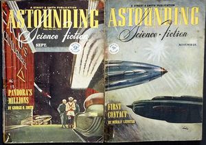 Astounding SF (UK) 1945 - Set 5 (2 issues)