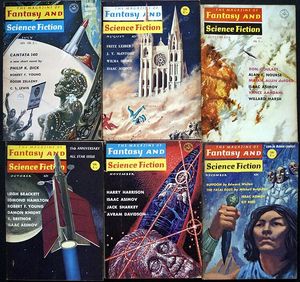 Fantasy & Science Fiction: 1964 - Volume 27, #1 - #6 (6 issues)